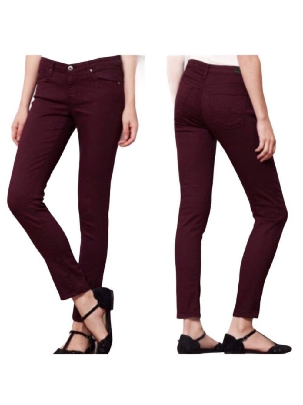 Ag Stevie Slim Straight Ankle Jeans size 25